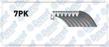 GATES 7PK1165 Kanalli Kayis Nissan Micra K13 1.2 10-13 (Hr12de-Hr12dr)